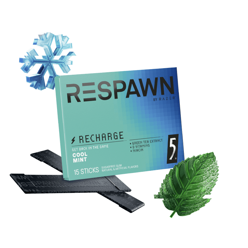 RESPAWN Cool Mint Chewing Gum image